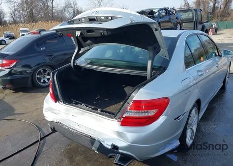 2012 Mercedes-Benz C 300 Sport 4Matic from USA, damaged, VIN WDDGF8BB7CA648269